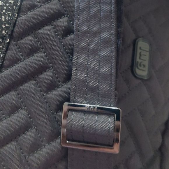 LUG Putner Bag Gray/Silver Glitter NWOT - Picture 12 of 13